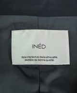INED（イネド）ノーカラージャケット 紺 サイズ:9(M位) レディース/2200653402048