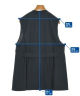 INED（イネド）ノーカラージャケット 紺 サイズ:9(M位) レディース/2200653402048