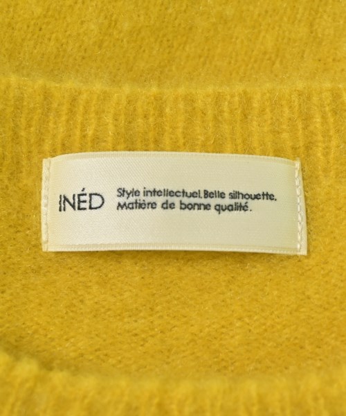 INED（イネド）ニット・セーター 黄 サイズ:9(M位) レディース/2200701294076