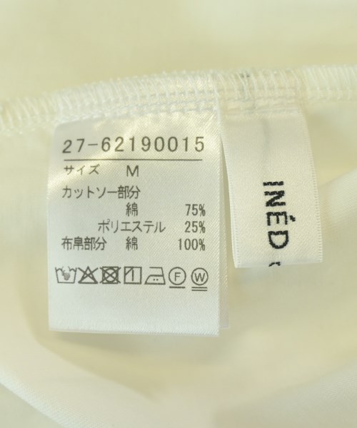 INED（イネド）Tシャツ・カットソー 白 サイズ:M レディース/2200710259066