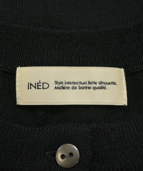 INED（イネド）カーディガン 黒 サイズ:F レディース/2200663120031