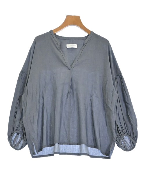 INED(イネド)ブラウス 青 サイズ:7(S位)/2200666450067