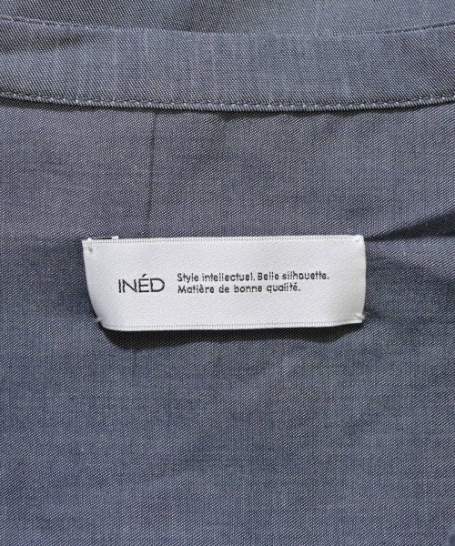 INED（イネド）ブラウス 青 サイズ:7(S位) レディース/2200666450067