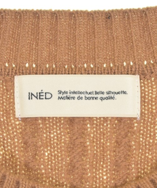INED（イネド）ニット・セーター 茶 サイズ:9(M位) レディース/2200728814035