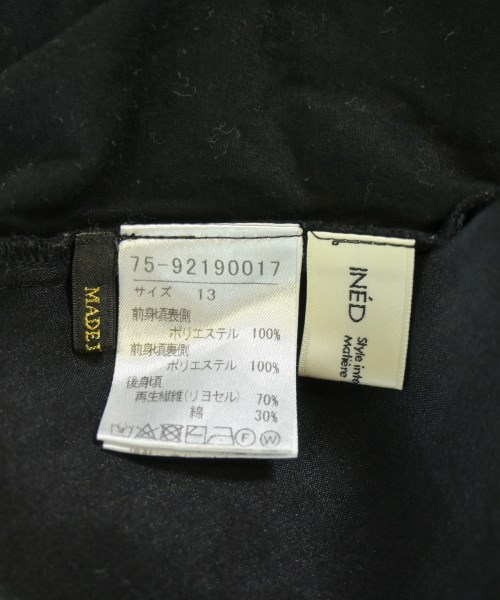 INED（イネド）ノースリーブ 黒 サイズ:13(XL位) レディース/2200727543066