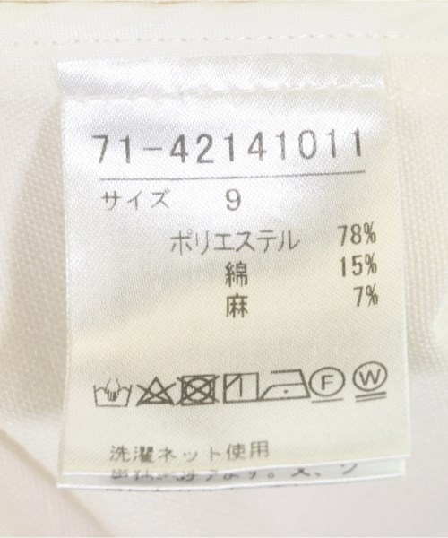 INED（イネド）テーラードジャケット 白 サイズ:9(M位) レディース/2200718315016