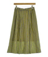 INED（イネド）ロング・マキシ丈スカート 黄 サイズ:7(S位) レディース/2200682674287