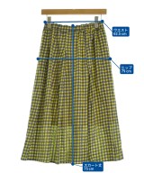 INED（イネド）ロング・マキシ丈スカート 黄 サイズ:7(S位) レディース/2200682674287