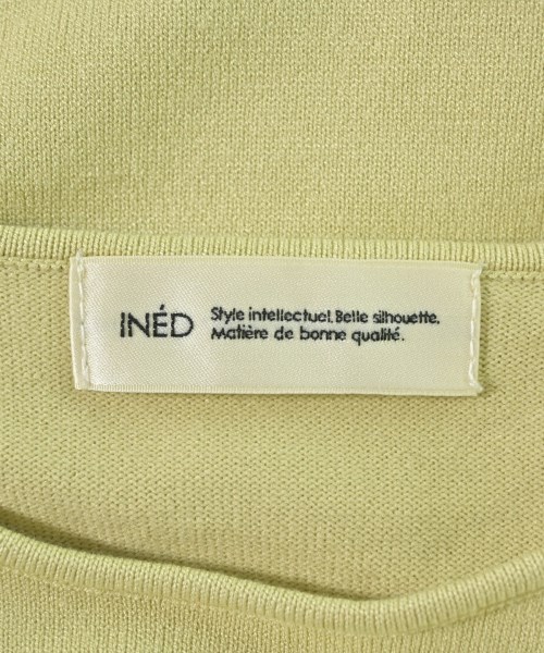 INED（イネド）ニット・セーター 黄 サイズ:9(M位) レディース/2200682989053