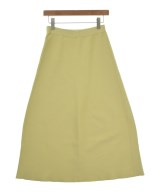 INED（イネド）ロング・マキシ丈スカート 黄 サイズ:9(M位) レディース/2200682989060