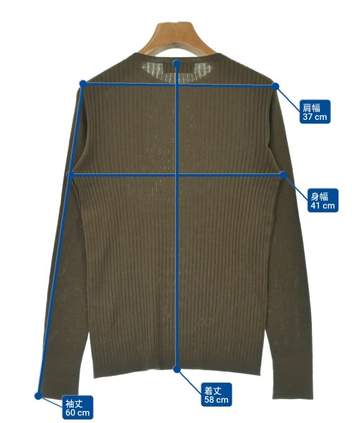 INED（イネド）ニット・セーター 茶 サイズ:9(M位) レディース/2200682725040
