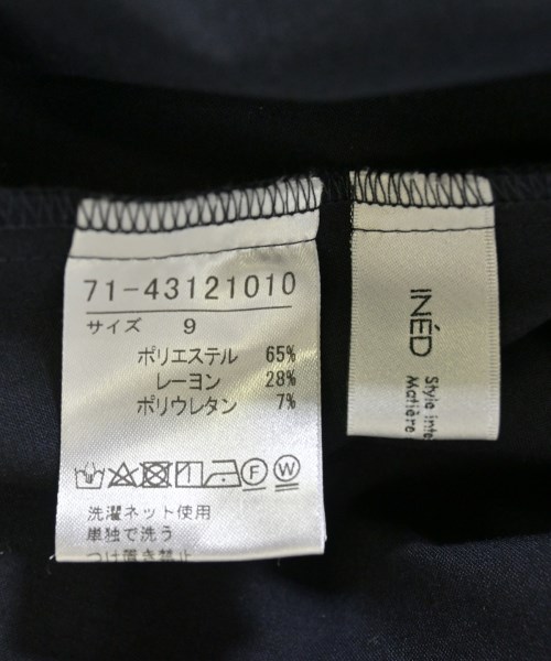 INED（イネド）ワンピース 紺 サイズ:9(M位) レディース/2200691556109