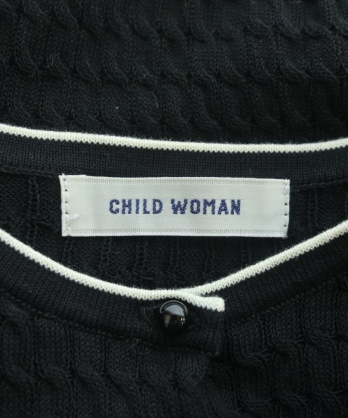 CHILD WOMAN（チャイルド　ウーマン）カーディガン 黒 サイズ:F レディース/2200614854022