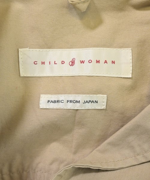 CHILD WOMAN（チャイルド　ウーマン）シャツワンピース ベージュ サイズ:F レディース/2200653559018