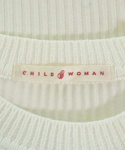 CHILD WOMAN（チャイルド　ウーマン）ノースリーブ 白 サイズ:F レディース/2200715076095