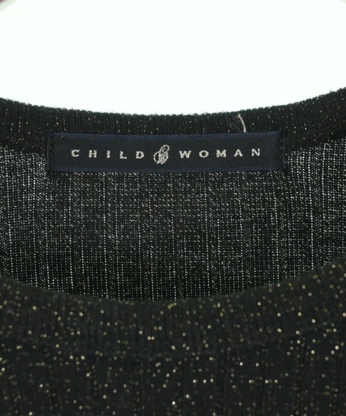 CHILD WOMAN（チャイルド　ウーマン）Tシャツ・カットソー 黒 サイズ:F レディース/2200726566066