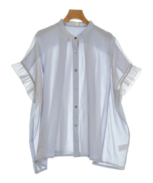 as know as de base(アズノウアズドゥベース)ブラウス 青 サイズ:1(S位)/2200632346073