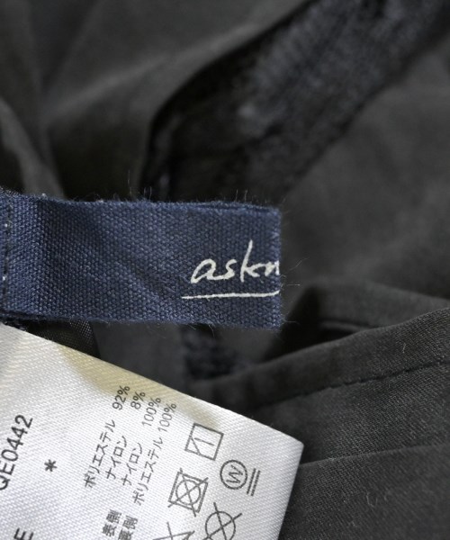 as know as（アズ　ノウ　アズ）ロング・マキシ丈スカート 黒 サイズ:-(M位) レディース/2200614737028