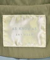 as know as（アズ　ノウ　アズ）その他 カーキ サイズ:F レディース/2200670928057