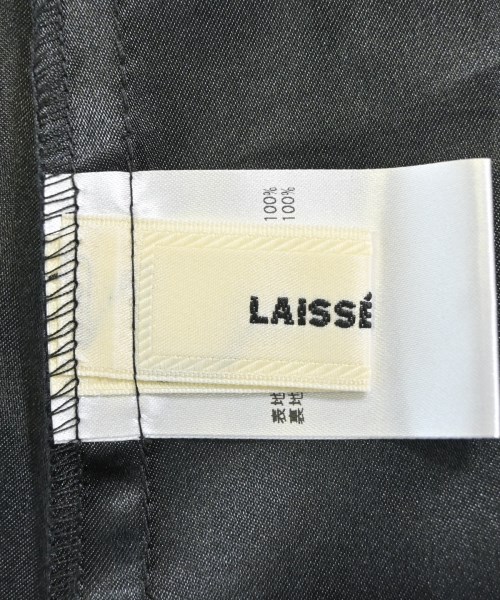 LAISSE PASSE（レッセパッセ）ワンピース 黒 サイズ:36(S位) レディース/2200621862027