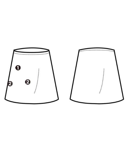 LAISSE PASSE（レッセパッセ）ひざ丈スカート ピンク サイズ:36(S位) レディース/2200640940041