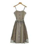 LAISSE PASSE（レッセパッセ）ワンピース 茶 サイズ:36(S位) レディース/2200617389064