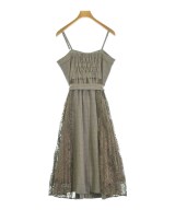 LAISSE PASSE（レッセパッセ）ワンピース 茶 サイズ:36(S位) レディース/2200617389064