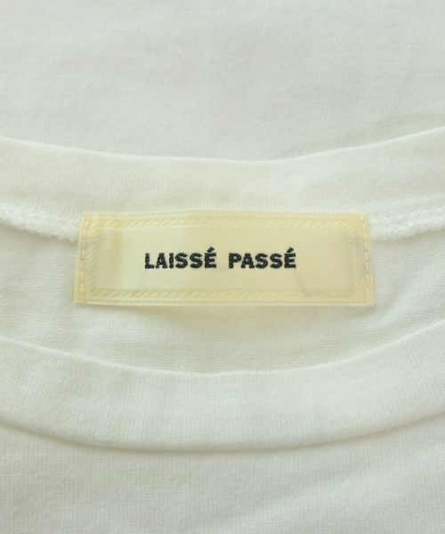 LAISSE PASSE（レッセパッセ）Tシャツ・カットソー 白 サイズ:38(M位) レディース/2200611491060