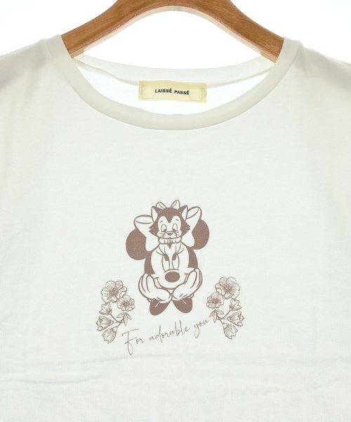 LAISSE PASSE（レッセパッセ）Tシャツ・カットソー 白 サイズ:38(M位) レディース/2200611491060