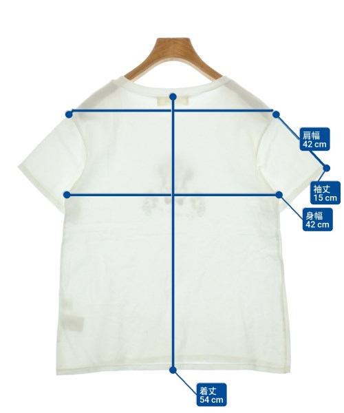 LAISSE PASSE（レッセパッセ）Tシャツ・カットソー 白 サイズ:38(M位) レディース/2200611491060