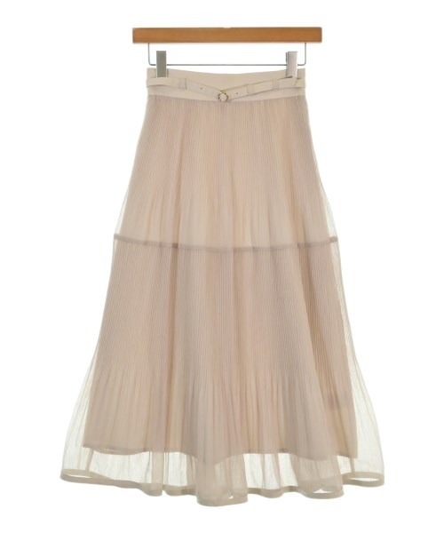 LAISSE PASSE(レッセパッセ)ロング・マキシ丈スカート ベージュ サイズ:36(S位)/2200678413012