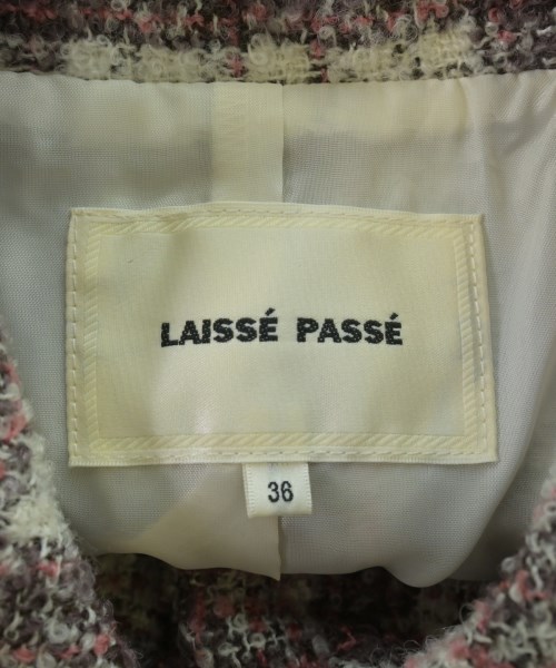LAISSE PASSE（レッセパッセ）ステンカラーコート 白 サイズ:36(S位) レディース/2200649840014