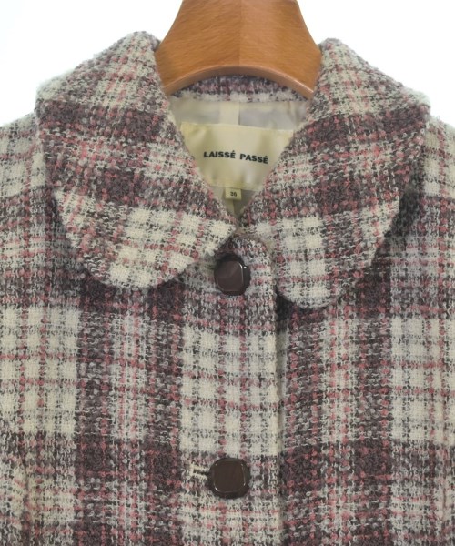 LAISSE PASSE（レッセパッセ）ステンカラーコート 白 サイズ:36(S位) レディース/2200649840014