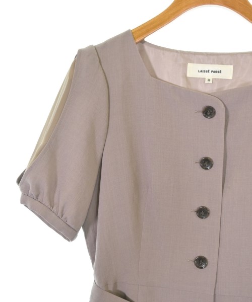 LAISSE PASSE（レッセパッセ）シャツワンピース 茶 サイズ:36(S位) レディース/2200703674012