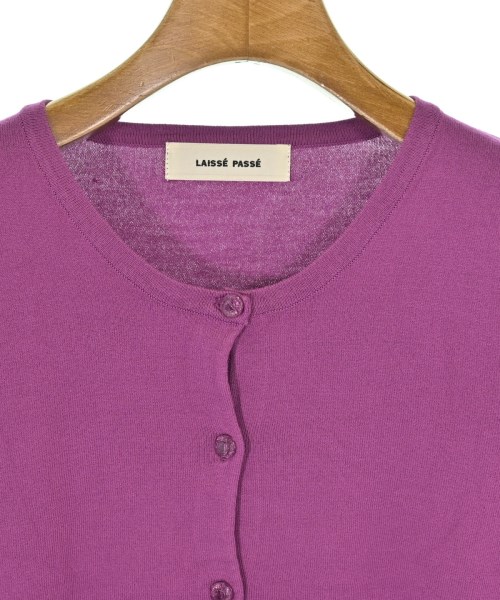 LAISSE PASSE（レッセパッセ）カーディガン 紫 サイズ:38(M位) レディース/2200665117206