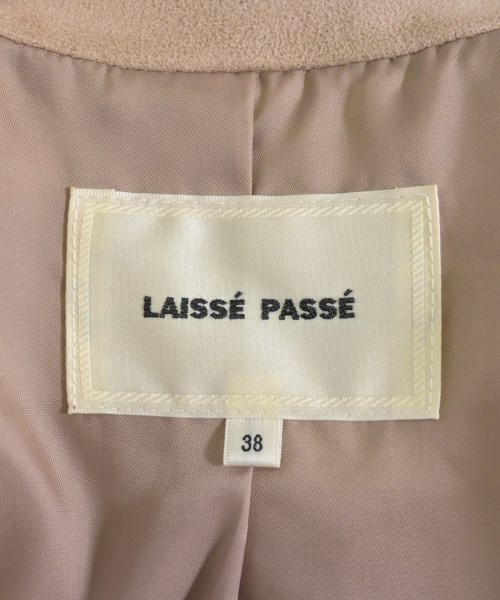 LAISSE PASSE（レッセパッセ）ブルゾン ベージュ サイズ:38(M位) レディース/2200726803024