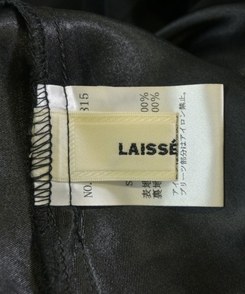 LAISSE PASSE（レッセパッセ）ワンピース 黒 サイズ:36(S位) レディース/2200730636021