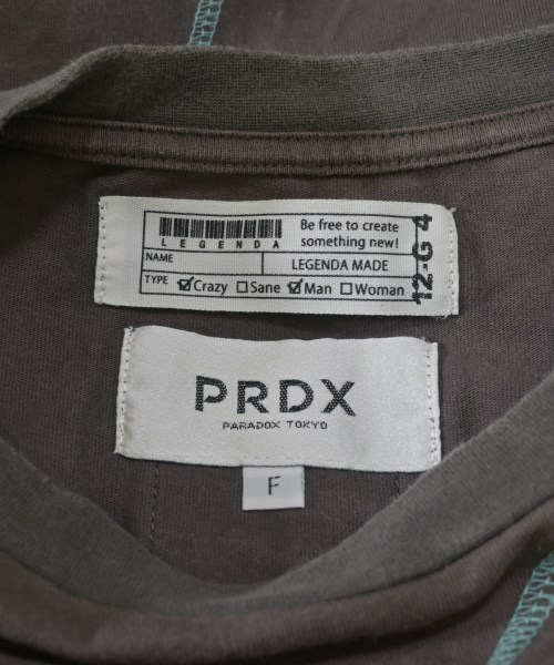 PARADOX（パラドックス）Tシャツ・カットソー グレー サイズ:F メンズ/2200637557016