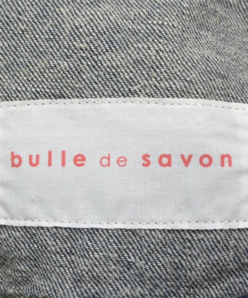 bulle de savon（ビュルデサボン）デニムジャケット 紺 サイズ:F レディース/2200637608015
