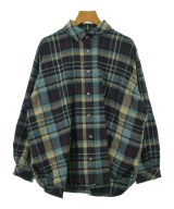 bulle de savon（ビュルデサボン）カジュアルシャツ 紺 サイズ:F レディース/2200623912133