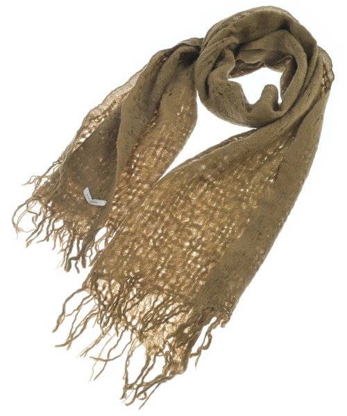 bulle de savon（ビュルデサボン）マフラー 茶 サイズ:- レディース/2200619294182