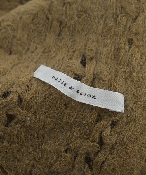 bulle de savon（ビュルデサボン）マフラー 茶 サイズ:- レディース/2200619294182