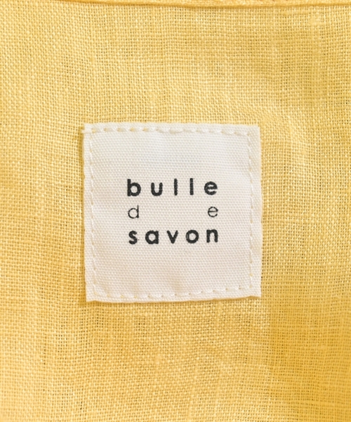 bulle de savon（ビュルデサボン）カジュアルシャツ 黄 サイズ:F レディース/2200610394034