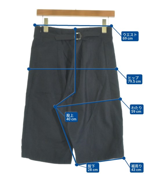 bulle de savon（ビュルデサボン）ショートパンツ 紺 サイズ:F レディース/2200615057095