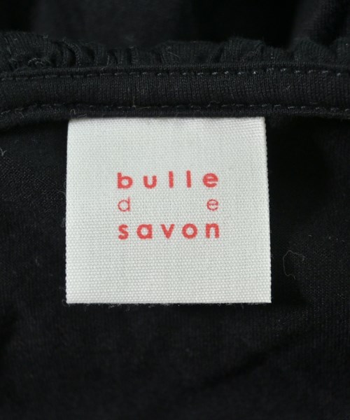 bulle de savon（ビュルデサボン）Tシャツ・カットソー 黒 サイズ:F レディース/2200693396017
