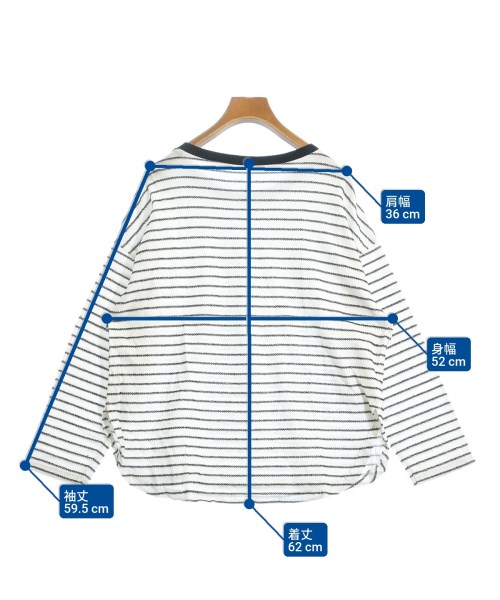 bulle de savon（ビュルデサボン）Tシャツ・カットソー 白 サイズ:F レディース/2200649934010