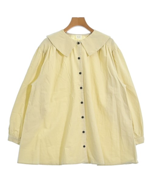 bulle de savon(ビュルデサボン)カジュアルシャツ 黄 サイズ:F/2200643432086