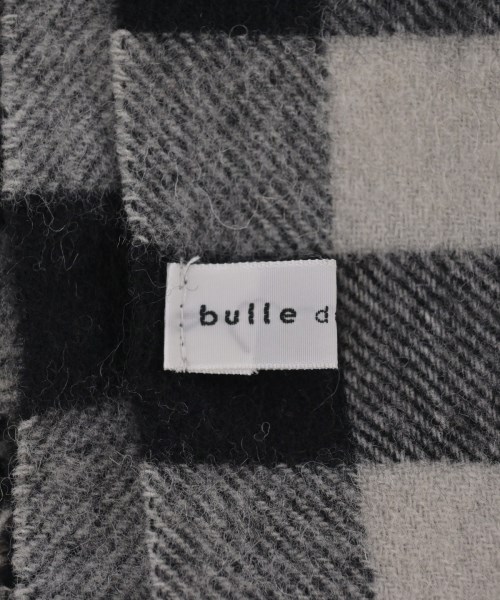 bulle de savon（ビュルデサボン）マフラー 黒 サイズ:- レディース/2200704480124