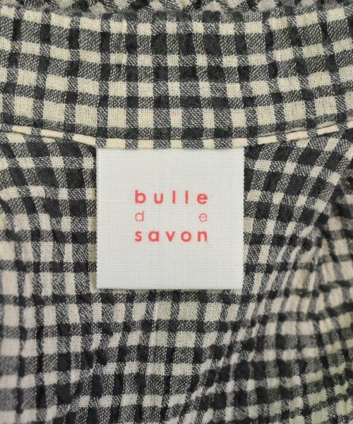 bulle de savon（ビュルデサボン）カジュアルシャツ 黒 サイズ:F レディース/2200709002062