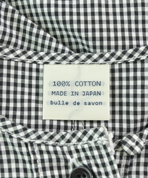bulle de savon（ビュルデサボン）カジュアルシャツ 黒 サイズ:F レディース/2200688992057